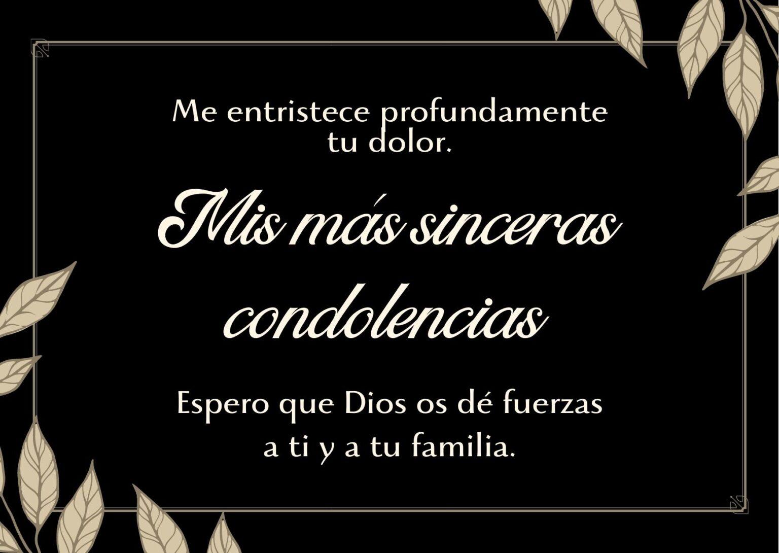 100 Frases De Condolencias Por Una Perdida Cortas