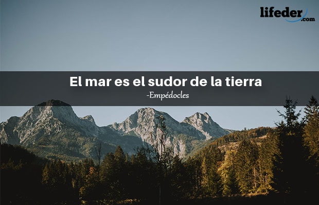 Las 20 Mejores Frases de Empédocles