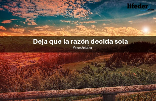 Las 27 Mejores Frases de Parménides