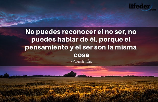 Las 27 Mejores Frases de Parménides