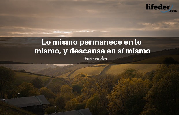 Las 27 Mejores Frases de Parménides