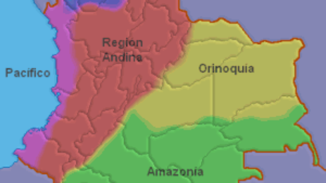 Resultado de imagen para limitacion entre orinoquia y amazonias