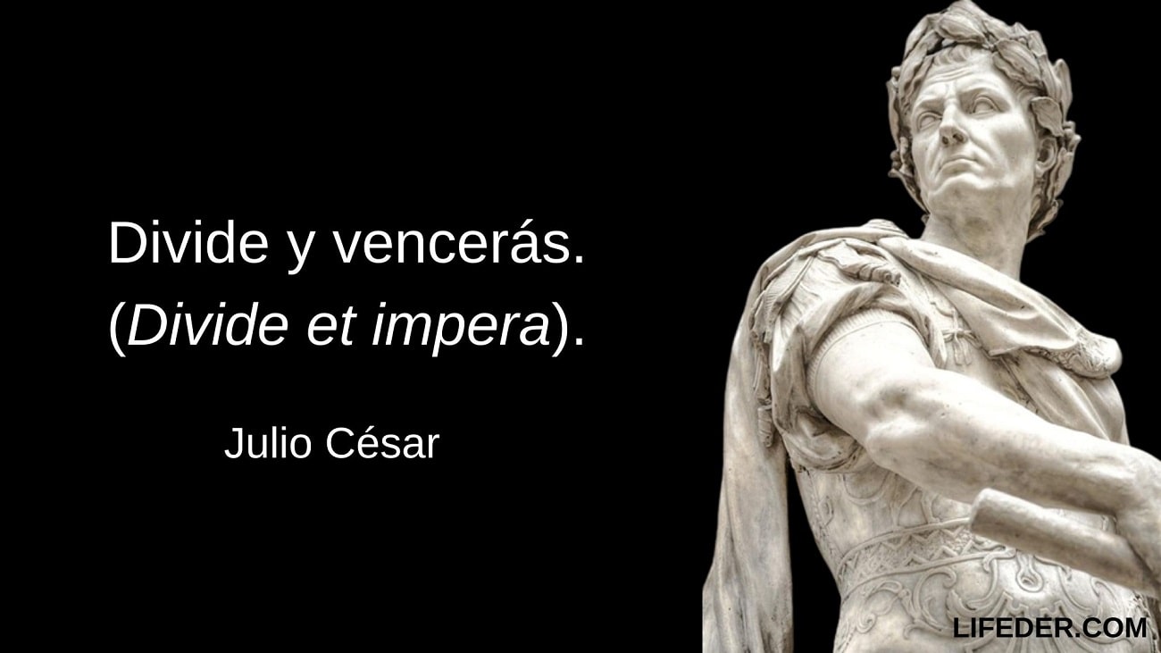 100 Frases de Julio César sobre el Poder, Liderazgo y Vida