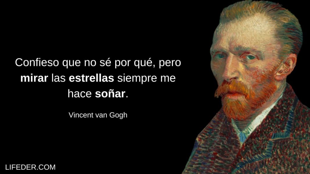 frases de van Gogh sobre el arte amor y superación