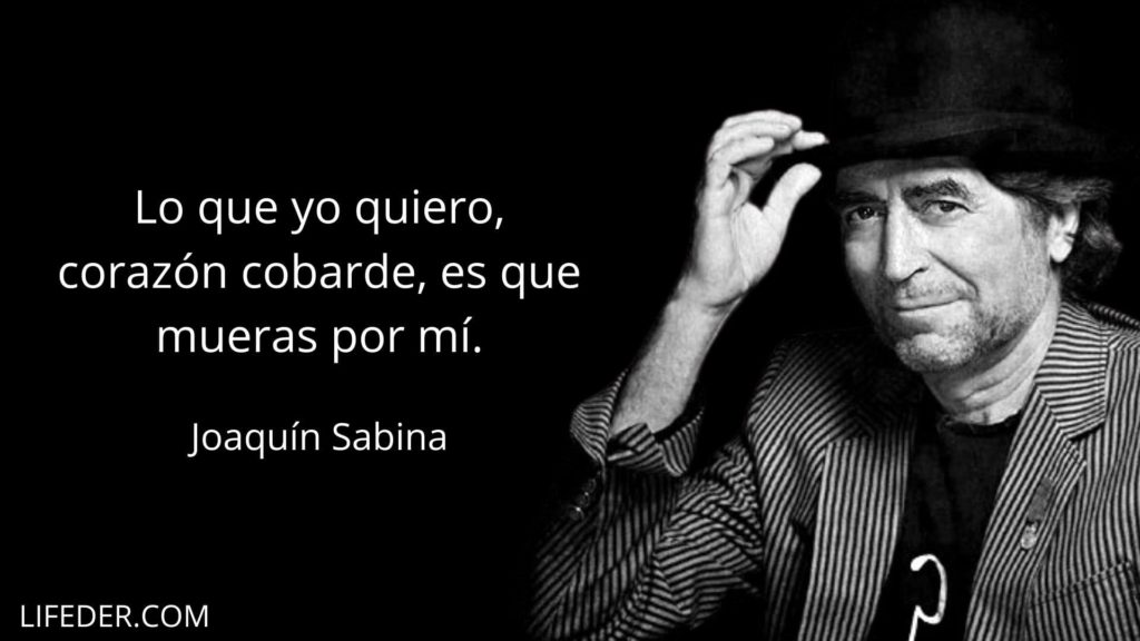 100 frases de Joaquín Sabina para recordar sus mejores canciones