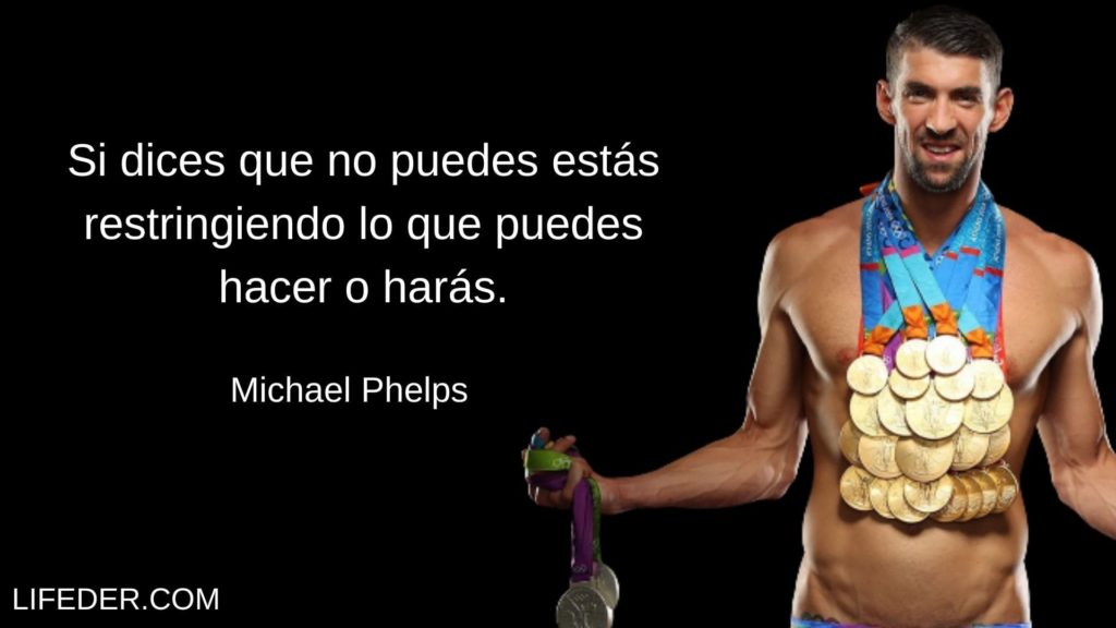 30 Frases de Michael Phelps sobre el Éxito, Deporte y Natación