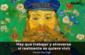 frases de van Gogh sobre el arte amor y superación