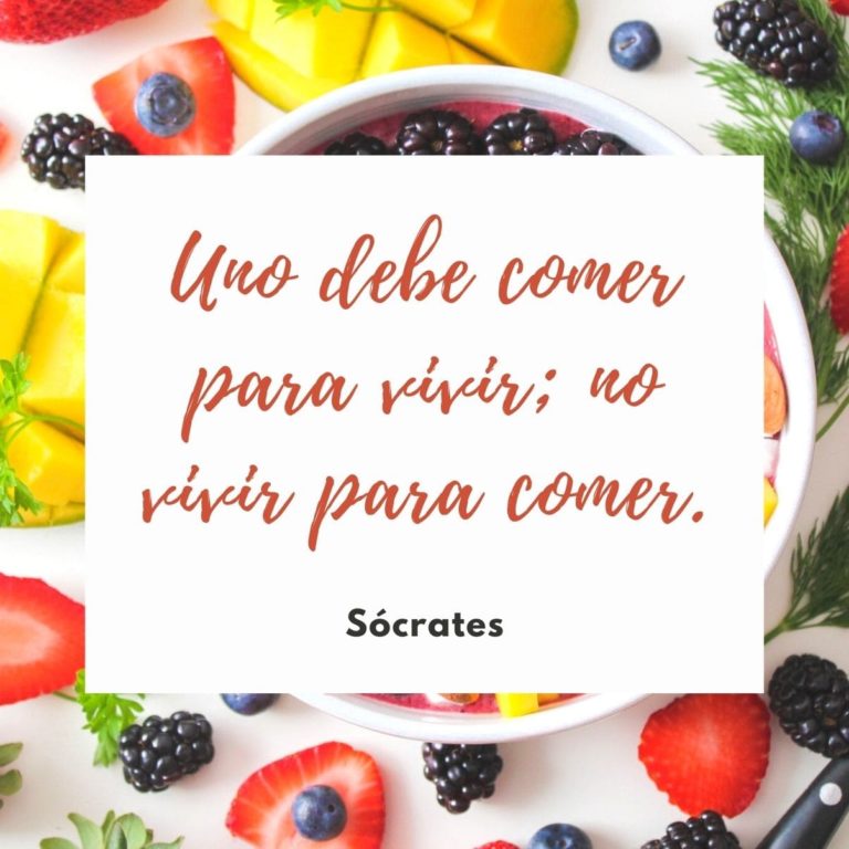 90 Frases De Nutrición Y Alimentación Saludable 1089