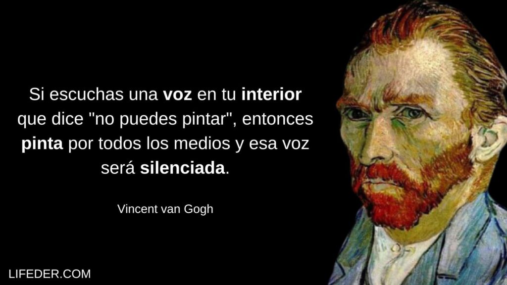 65+ frases de van Gogh sobre el arte, amor y superación