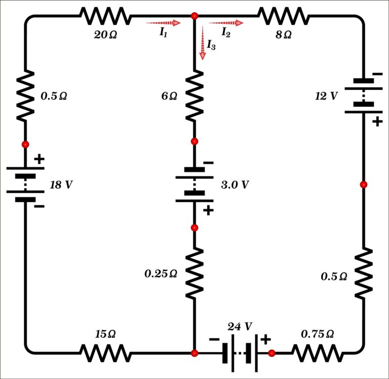 Circuitos Electricos Segunda Ley De Kirchhoff Problema Resuelto Hot Sex Picture 7176