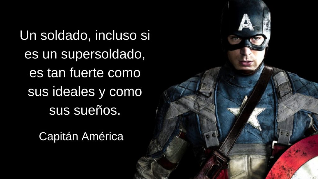 61 Frases del Capitán América para Conocer sus Ideas