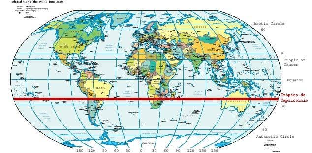 ¿qué Es El Trópico De Capricornioemk 2956