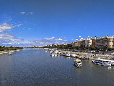 Mapa Del Rio Danubio