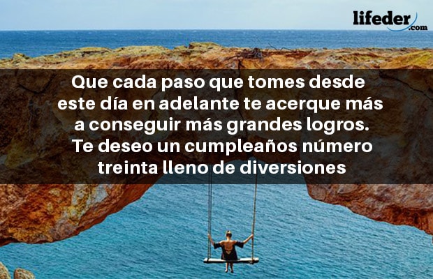 frases de feliz 30 cumpleaños