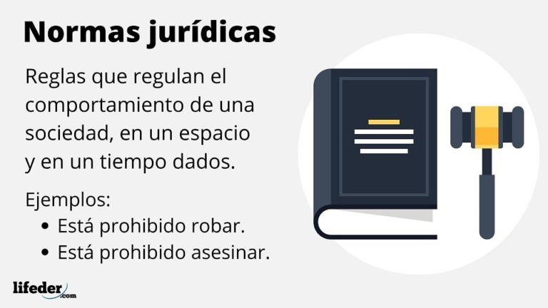 Normas Jurídicas Definición Características Tipos Y Ejemplos 4731