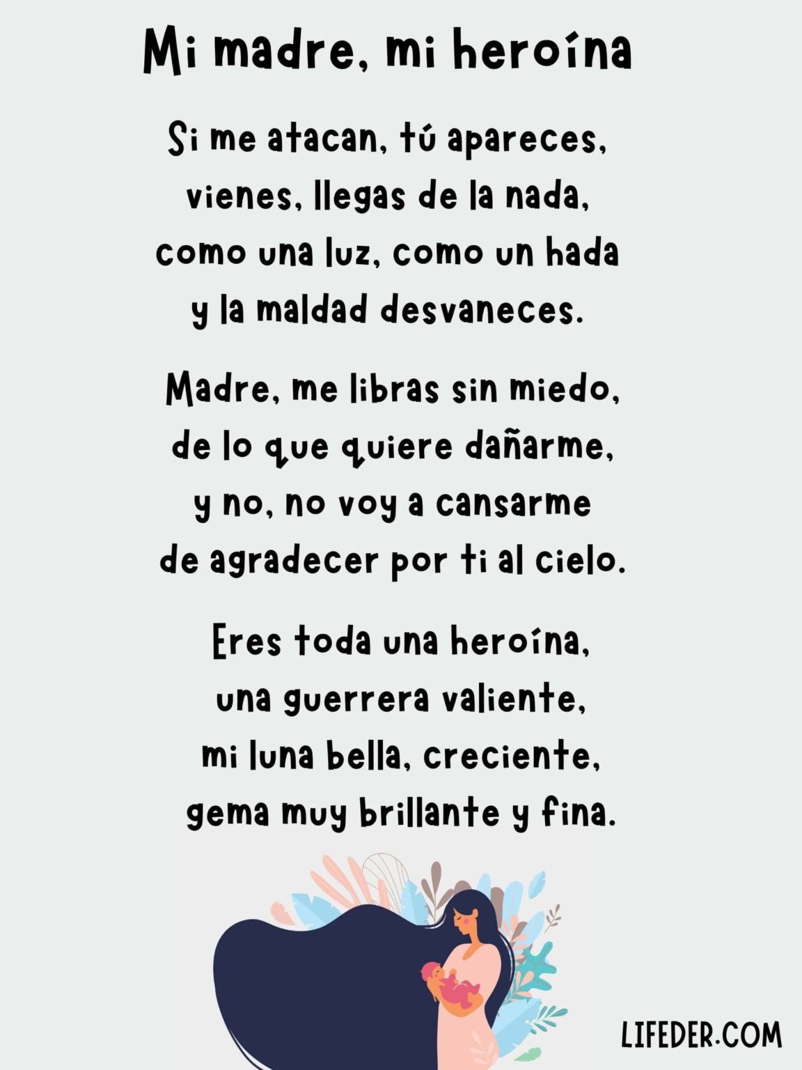 20+ poemas para mamá bonitos y cortos (para niños y jóvenes)