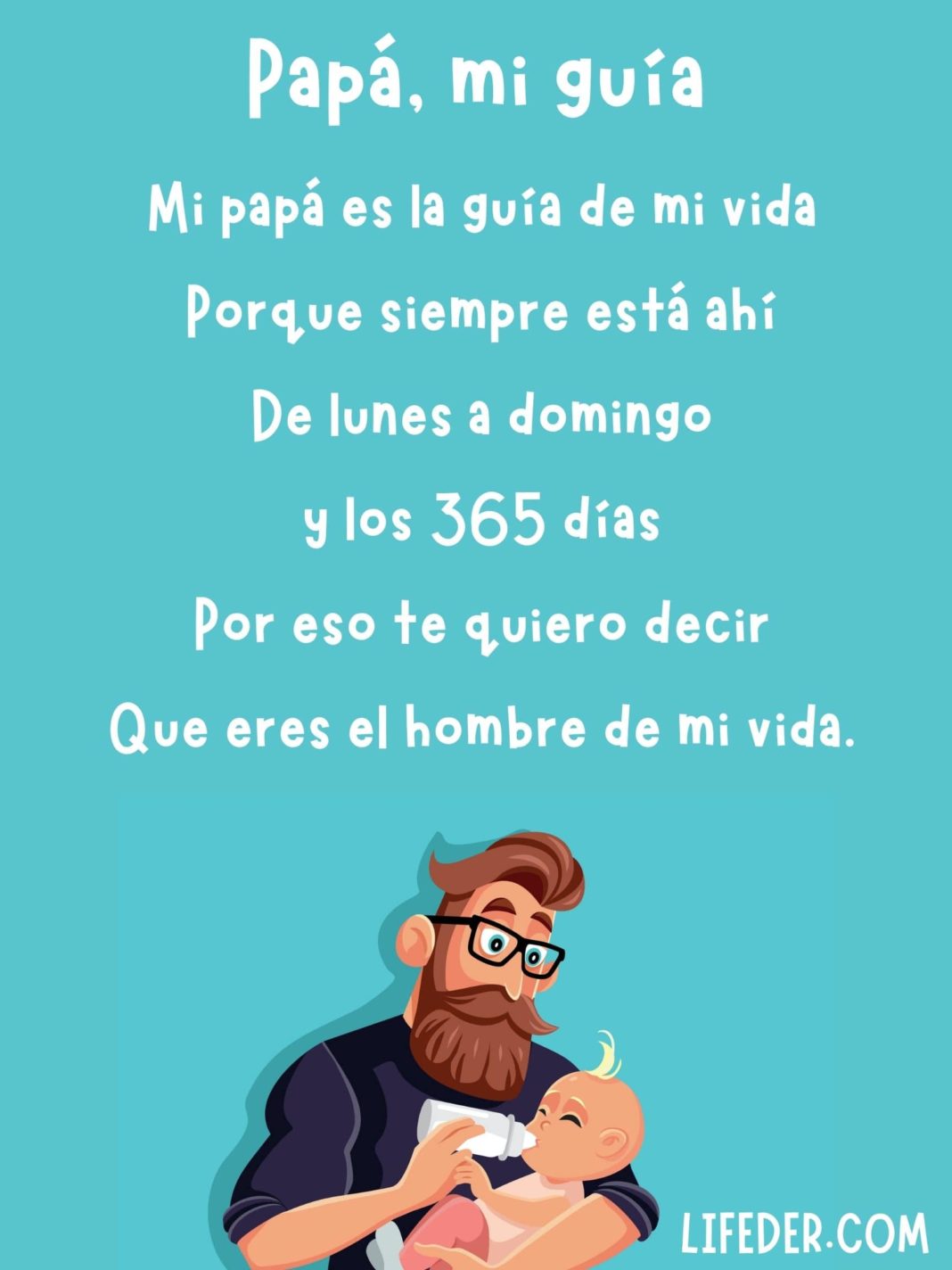 30 Poemas Para Papá Cortos Y Bonitos Para Dedicar 2055