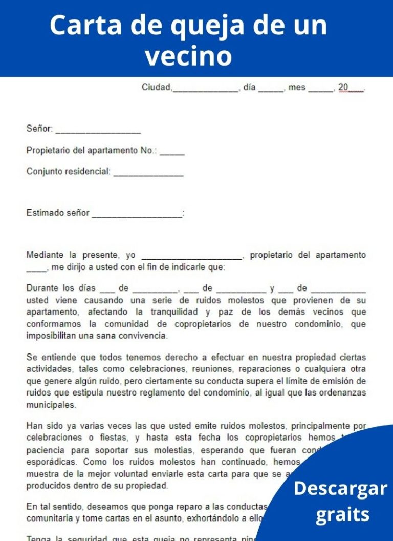 Carta De Queja Qué Es Cómo Hacerla Ejemplo Formatos 3132