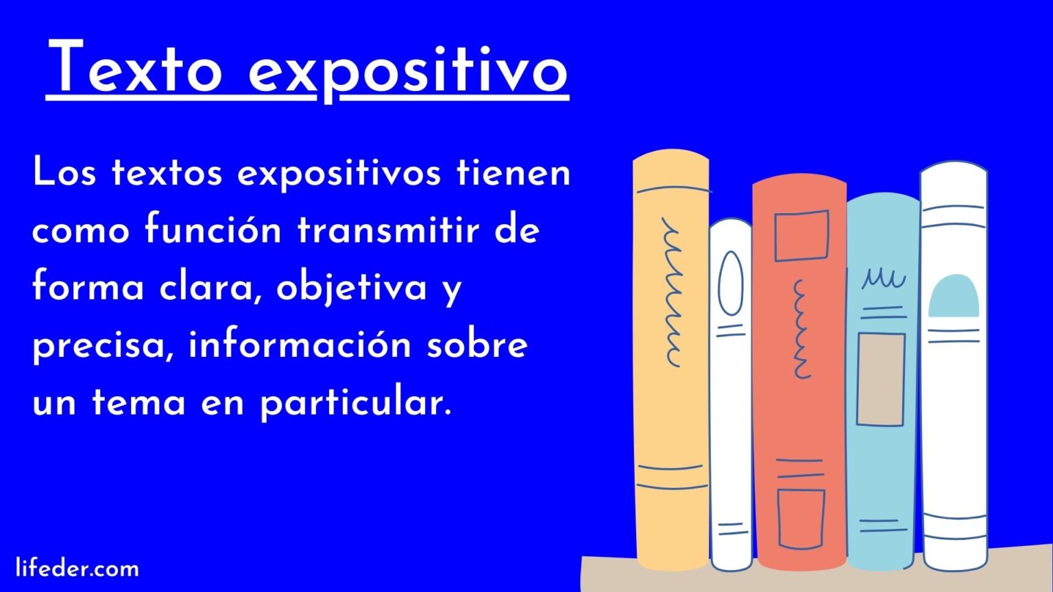 Textos Expositivos Qué Son Características Estructura Tipos Ejemplos 1318