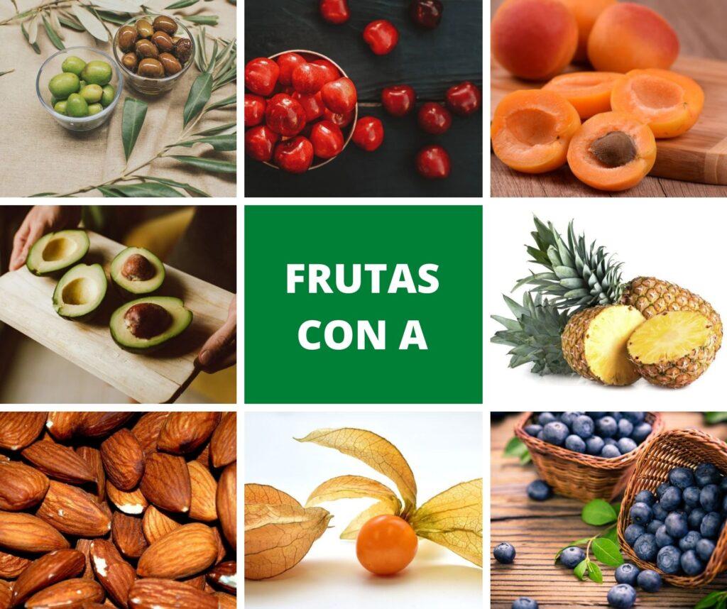 Lista De Frutas Que Empiezan Con A 